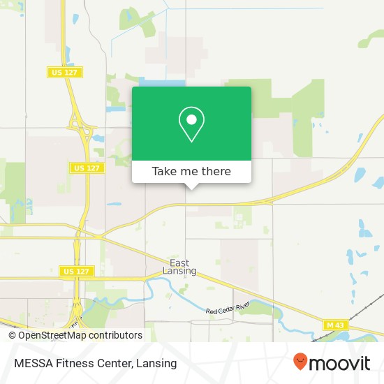 MESSA Fitness Center map