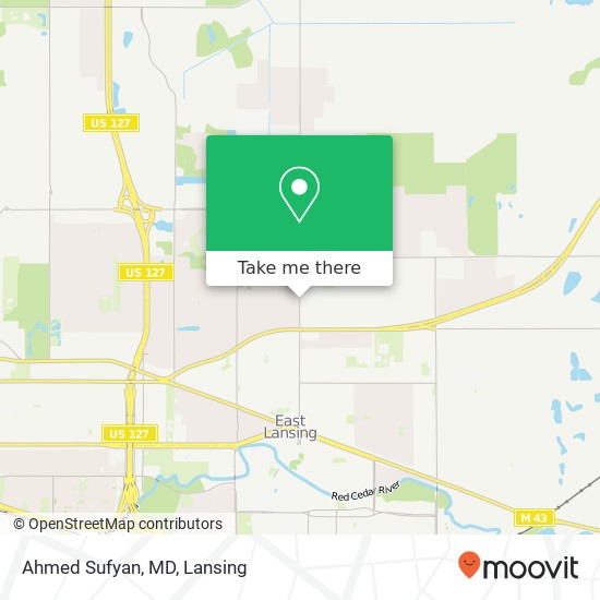 Ahmed Sufyan, MD map