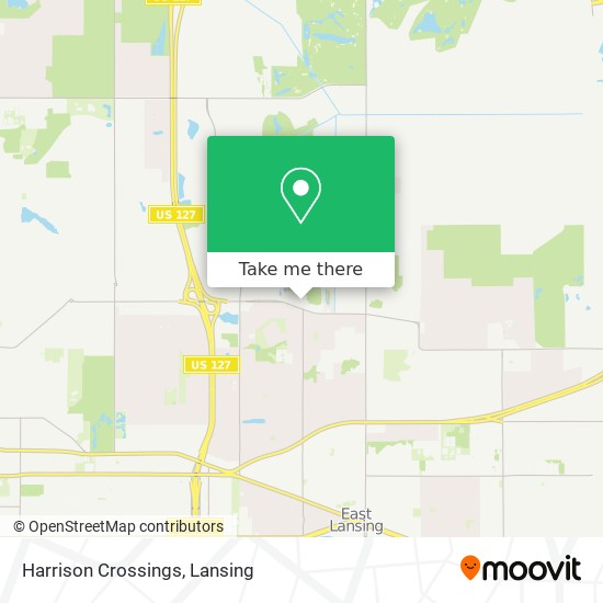 Harrison Crossings map