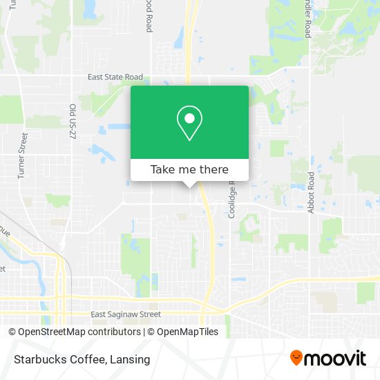 Starbucks Coffee map