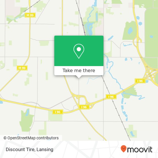 Discount Tire map