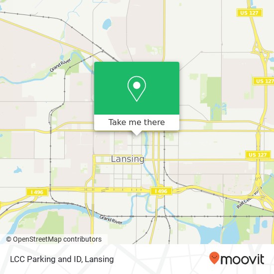 LCC Parking and ID map
