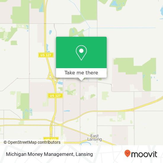 Michigan Money Management map