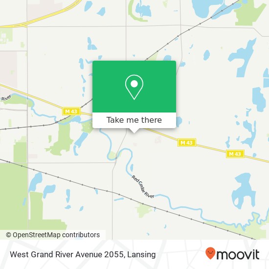 Mapa de West Grand River Avenue 2055