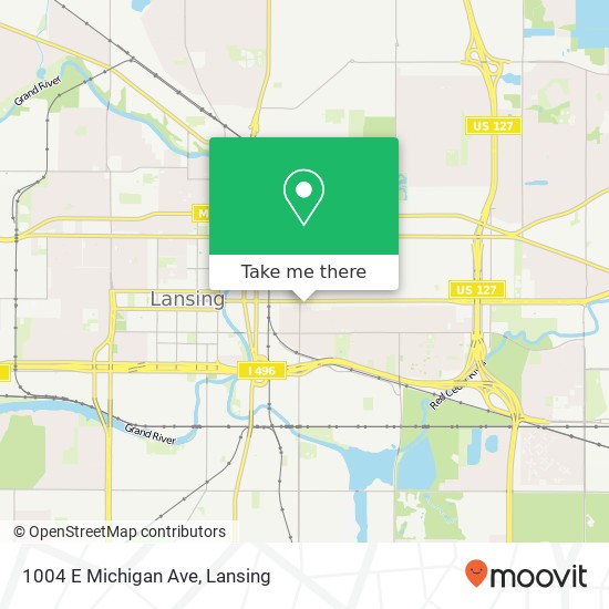 1004 E Michigan Ave map