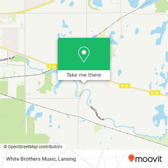 White Brothers Music map