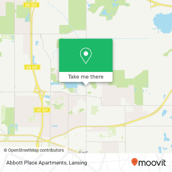 Abbott Place Apartments map