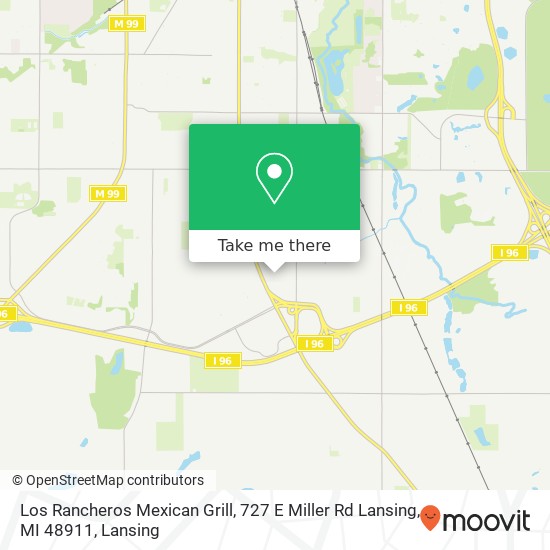 Los Rancheros Mexican Grill, 727 E Miller Rd Lansing, MI 48911 map