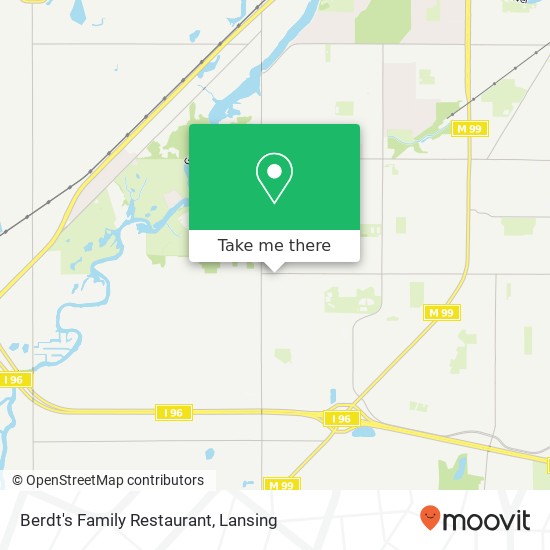 Berdt's Family Restaurant, 3707 W Jolly Rd Lansing, MI 48911 map