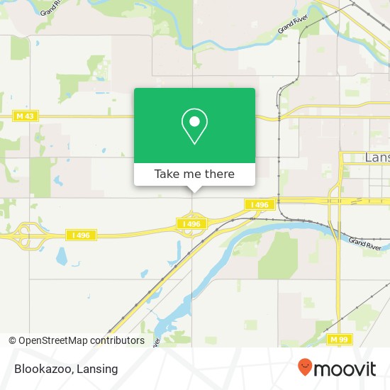 Mapa de Blookazoo, 625 S Waverly Rd Lansing, MI 48917