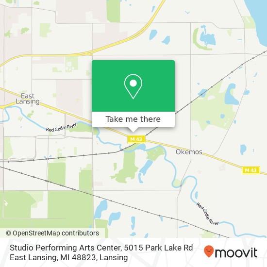 Studio Performing Arts Center, 5015 Park Lake Rd East Lansing, MI 48823 map
