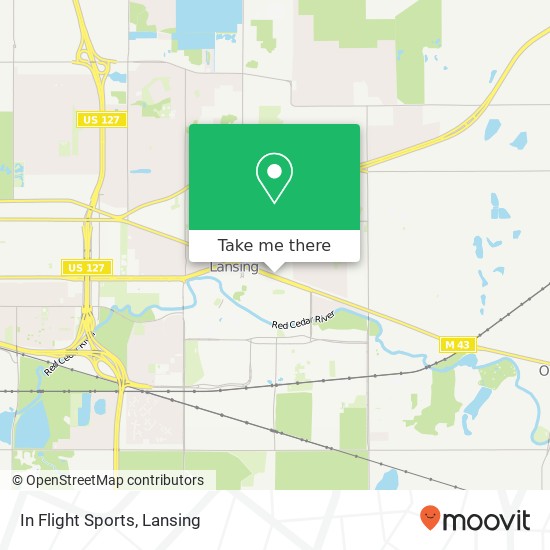 In Flight Sports, 507 E Grand River Ave East Lansing, MI 48823 map