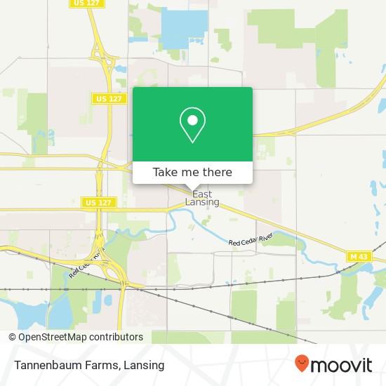 Tannenbaum Farms, 270 W Grand River Ave East Lansing, MI 48823 map