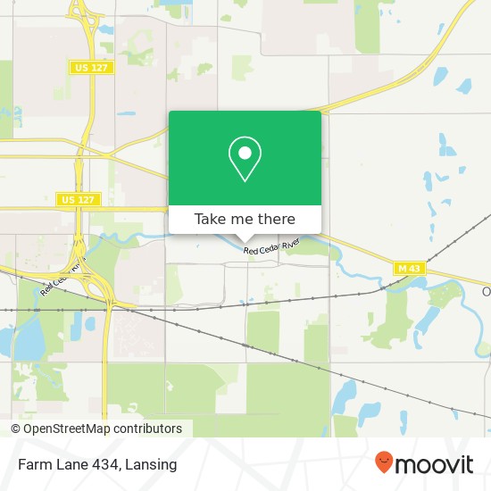 Mapa de Farm Lane 434