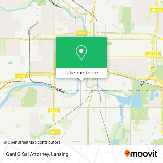 Gani G Sal Attorney map