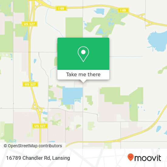 16789 Chandler Rd map