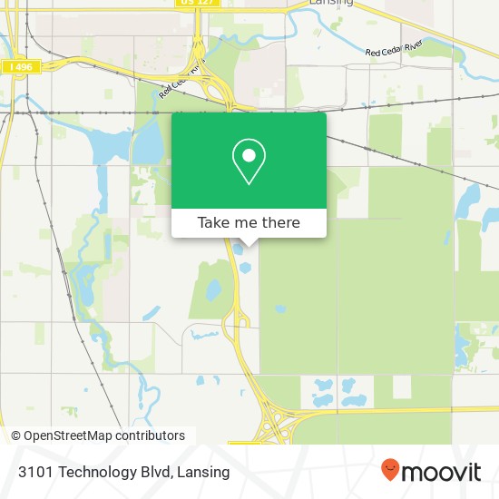 3101 Technology Blvd map