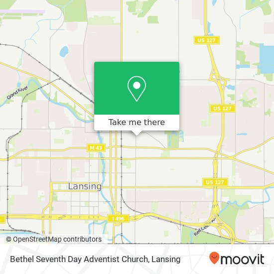 Bethel Seventh Day Adventist Church map