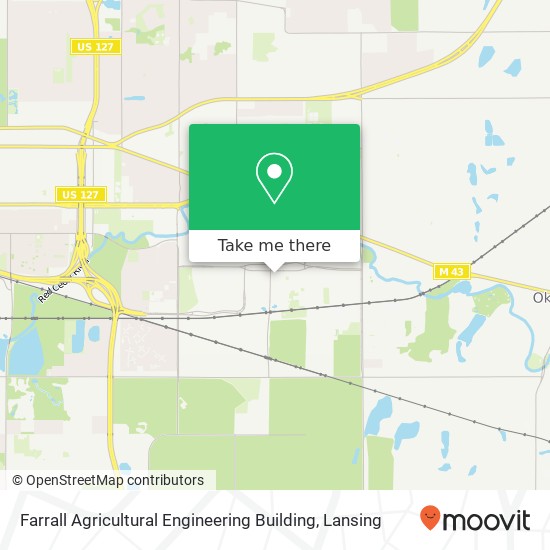 Mapa de Farrall Agricultural Engineering Building