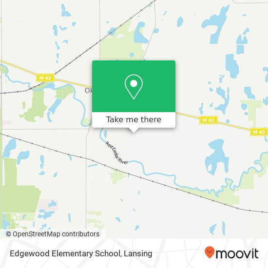 Edgewood Elementary School map