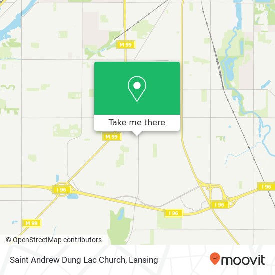 Mapa de Saint Andrew Dung Lac Church