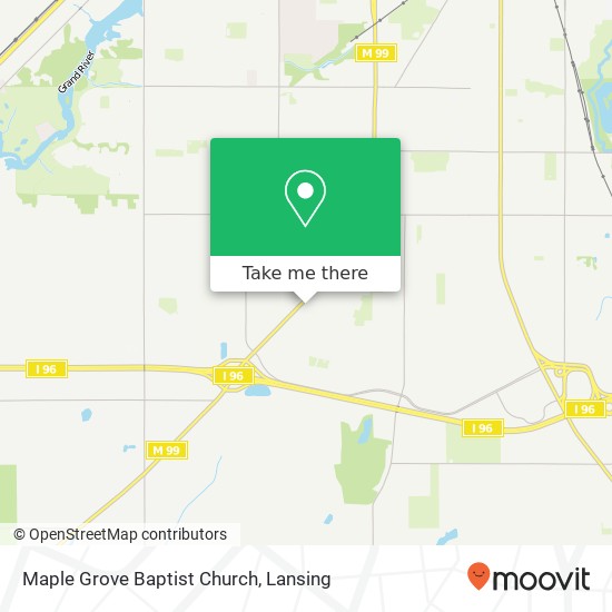 Maple Grove Baptist Church map