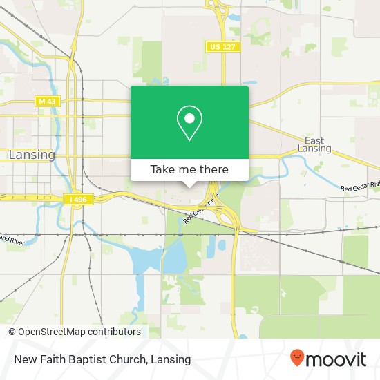 Mapa de New Faith Baptist Church