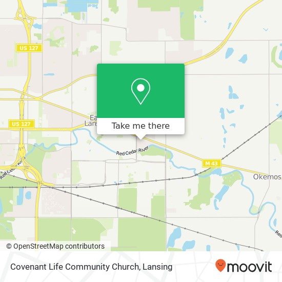 Covenant Life Community Church map