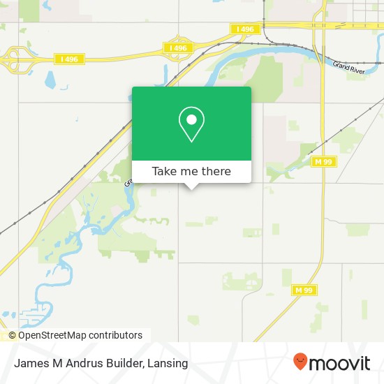 James M Andrus Builder map