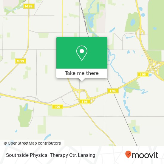 Southside Physical Therapy Ctr map