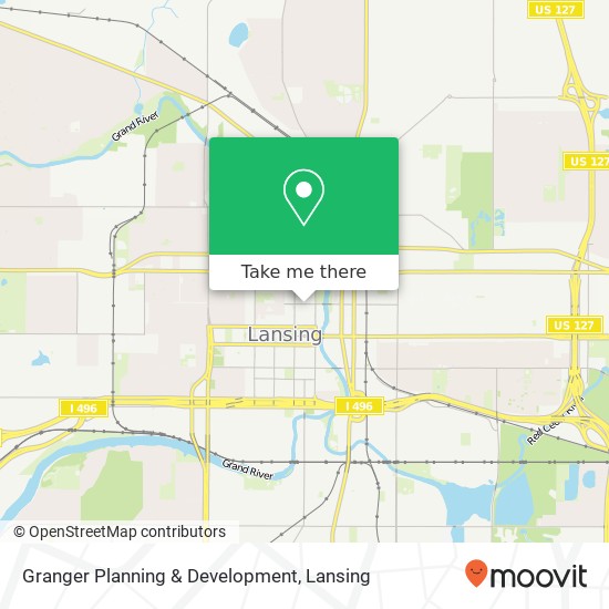 Granger Planning & Development map