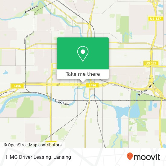 Mapa de HMG Driver Leasing