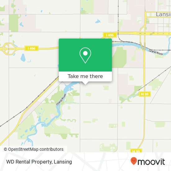 WD Rental Property map