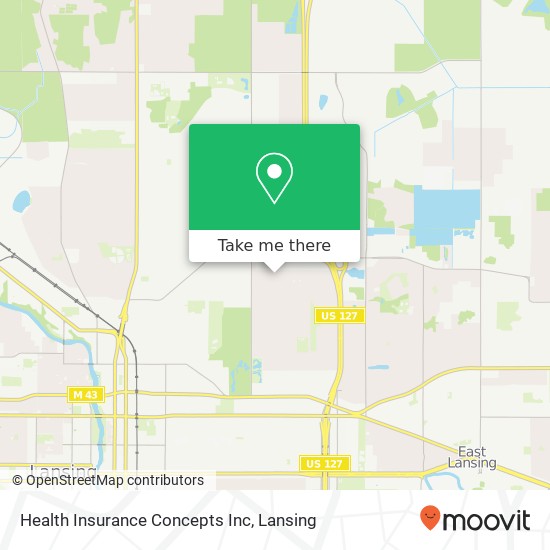 Health Insurance Concepts Inc map