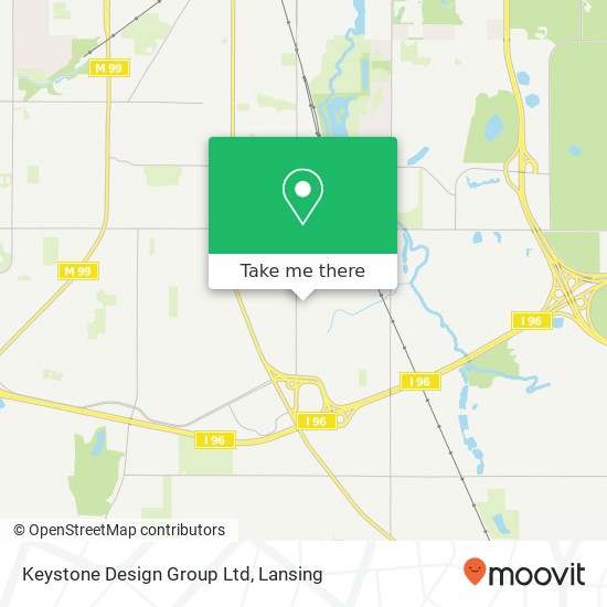 Mapa de Keystone Design Group Ltd