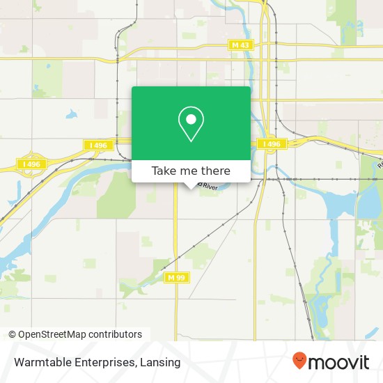 Warmtable Enterprises map