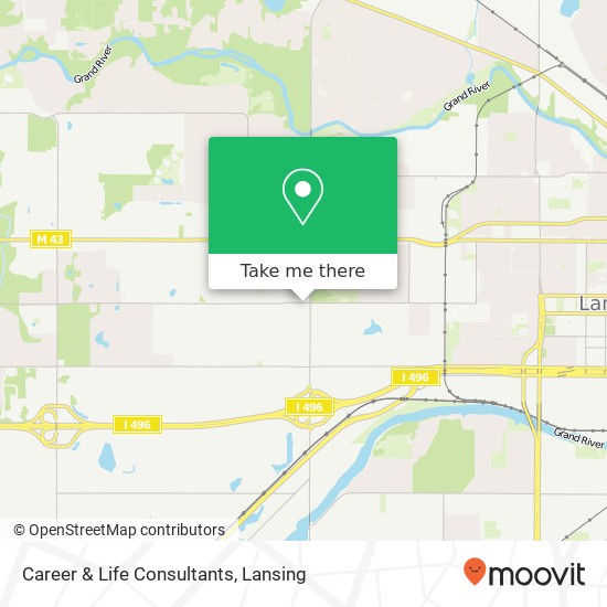 Career & Life Consultants map