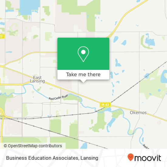 Business Education Associates map