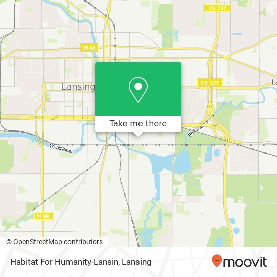 Mapa de Habitat For Humanity-Lansin