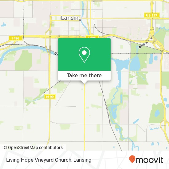 Mapa de Living Hope Vneyard Church