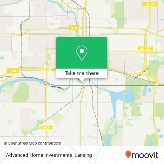 Advanced Home Investments map