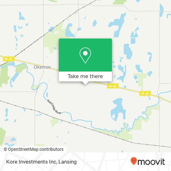 Kore Investments Inc map