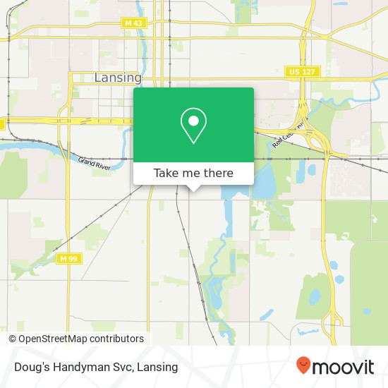 Doug's Handyman Svc map