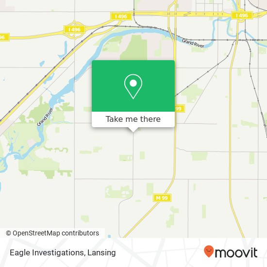 Eagle Investigations map