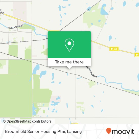 Broomfield Senior Housing Ptnr map