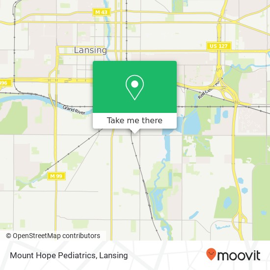 Mount Hope Pediatrics map