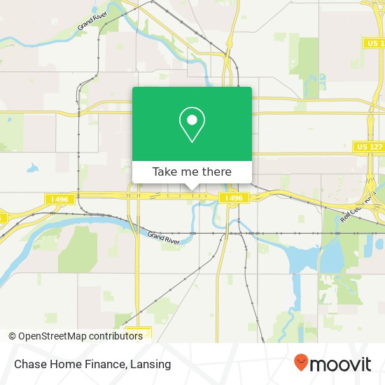 Mapa de Chase Home Finance