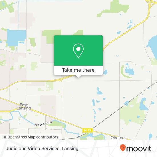 Judicious Video Services map