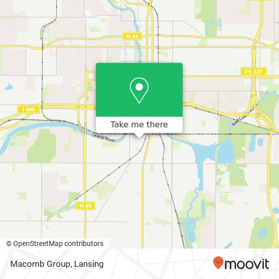 Macomb Group map