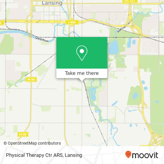 Physical Therapy Ctr ARS map